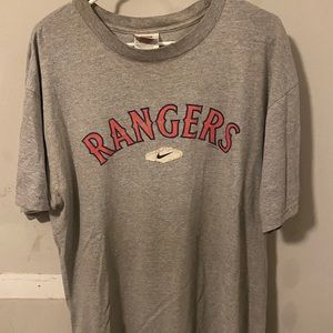 Nike x Rangers x Vintage Logo Grey Shirt